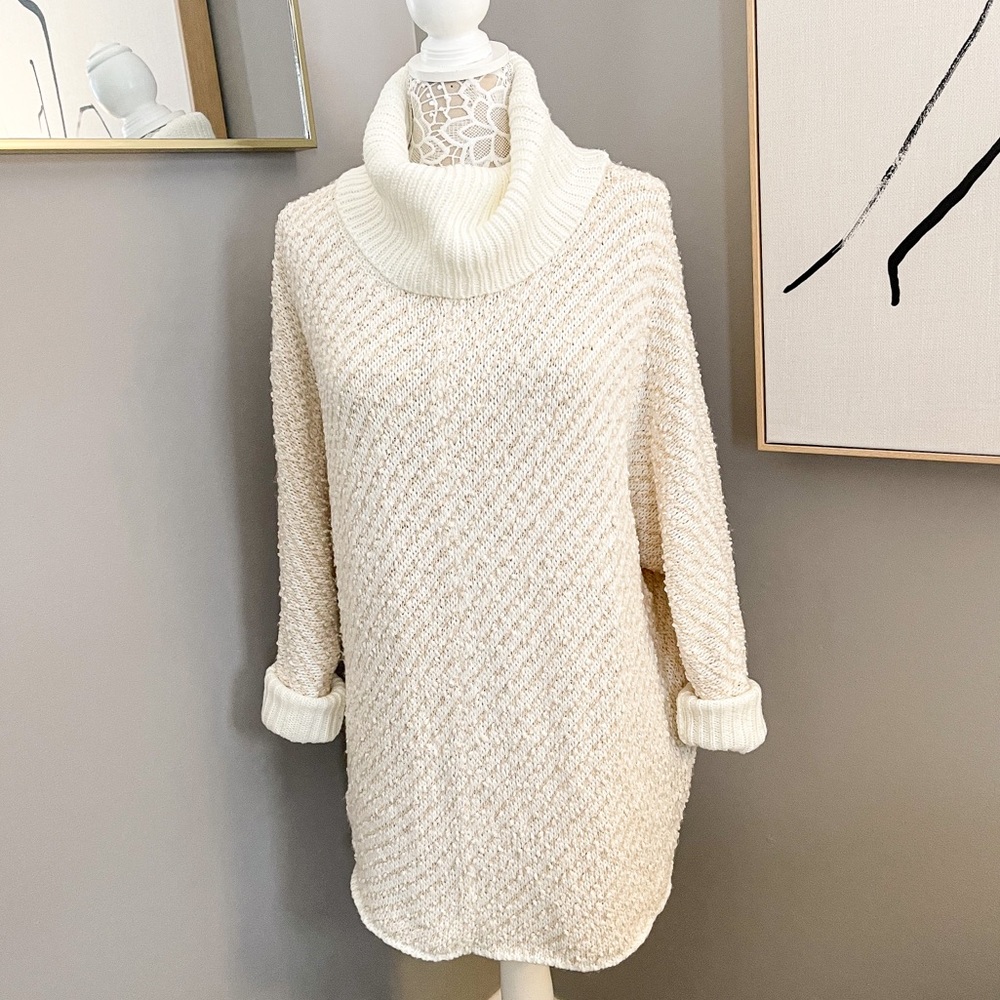 Oversized Cowl Neck Sweater